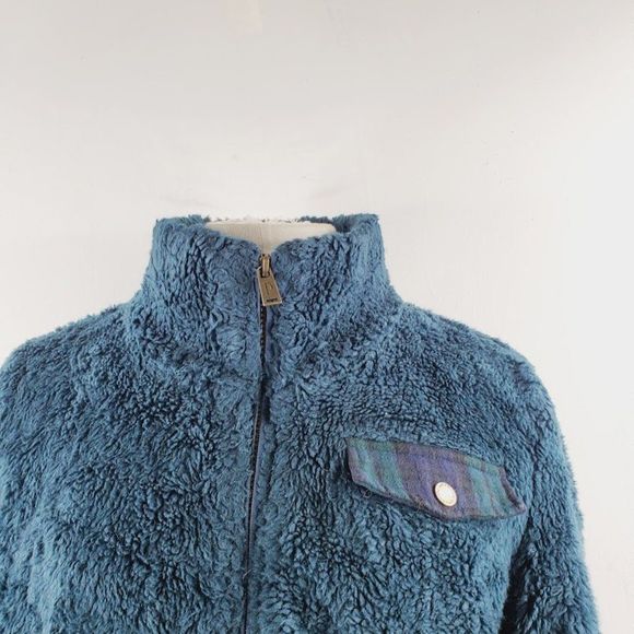 Pendleton Men's Teal Long Sleeve Wool Thermal Full Zip Jacket Size XL - Picture 3 of 10